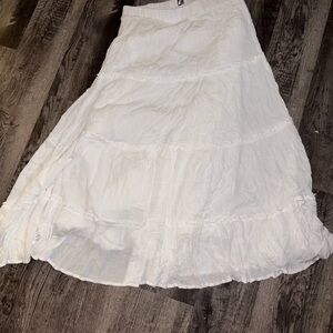 Princess Polly - Elegant White Maxi Skirt